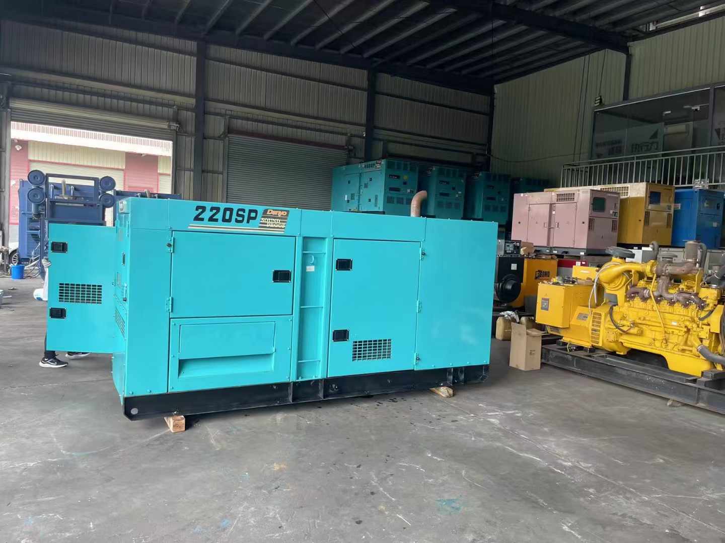龙凤600kW柴油发电机组带载能力?
